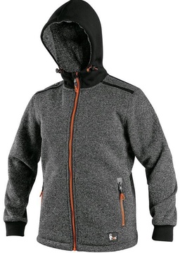 Dětská bunda CXS INDIANAPOLIS šedo-oranžová, vel. 130