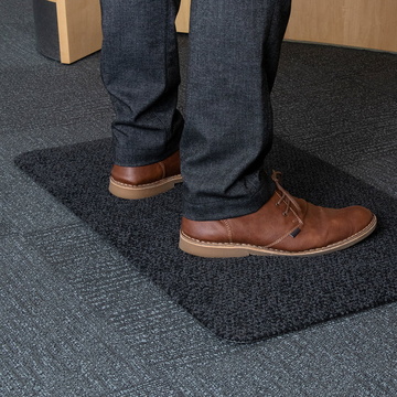 Protiúnavová rohož COBA Alba Anti-Fatigue 0,6m x 1m - antracit