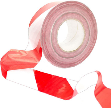 Vyznačovací páska COBA barrier Tape červeno-bílá 76,2 mm x 500 m