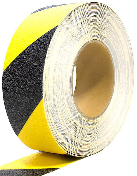 Podlahová páska protiskluzová COBA GRIPFOOT HAZARD černo-žlutá 50mm x 18,3m