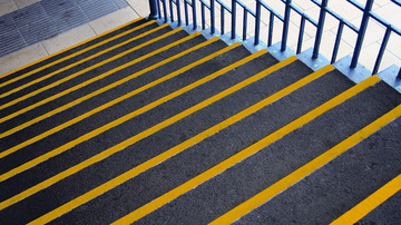 Protiskluzové nášlapy na schody COBAGRiP Stair Tread černo-žluté 1m x 345mm x 55mm
