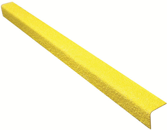 Protiskluzové schodové rohy COBAGRiP Stair Nosing žluté 1 m x 55 mm