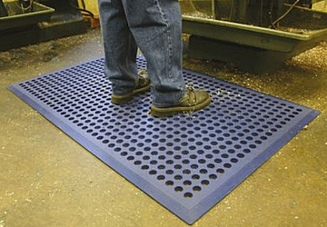 Průmyslová rohož COBA Worksafe modrá 0,9 x 1,5m