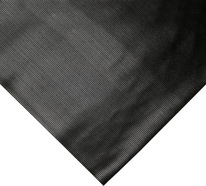 Průmyslová rýhovaná podlahovina COBArib černá 0,9 x 10m