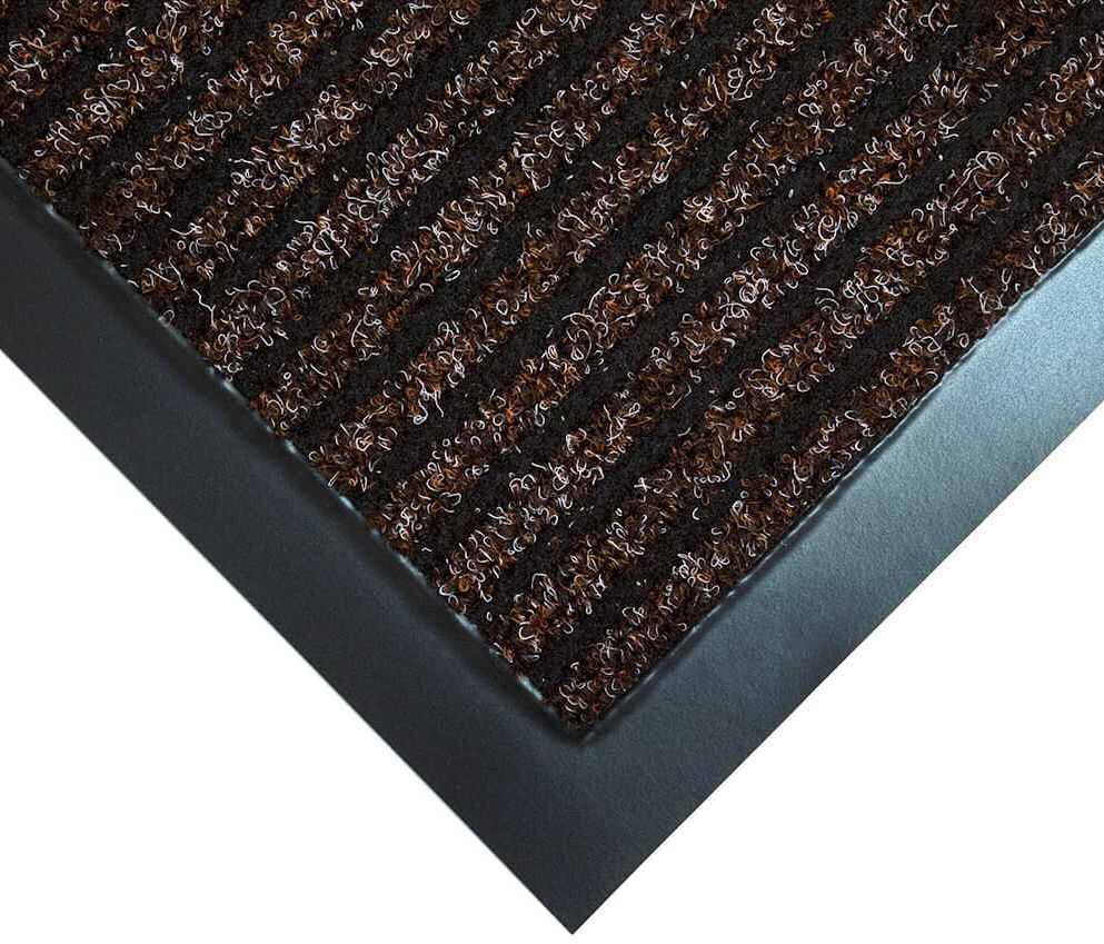 Vnitřní textilní rohož COBA Toughrib hnědá 0,8 m x 1,2 m