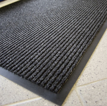 Vnitřní textilní rohož COBA Toughrib šedá 0,9 m x 1,5 m