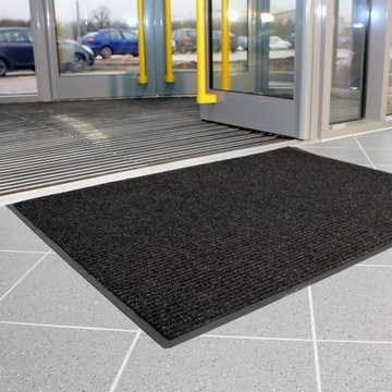 Vnitřní textilní rohož COBA Toughrib černá 1,2 m x 1,8 m