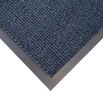 Vstupní rohož COBA Vyna-Plush černo-modrá 1,2 m x 1,8 m