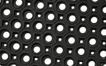 Spojka rohože COBA Ringmat černá 70x70 mm