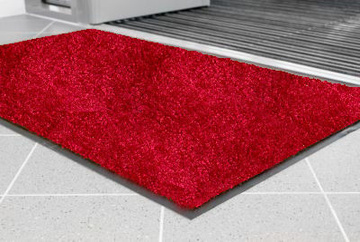 Vnitřní čistící rohož COBA Entra-Plush červená 0,6 m x 0,9 m
