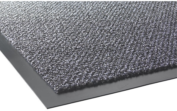 Vnitřní čistící rohož COBA Cosmo s požárním atestem 0,9 x 1,5 m černo-šedá