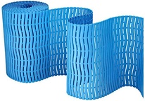 Plastová protiskluzová rohož Soft step 600 mm x metráž světle modrá