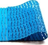 Plastová protiskluzová rohož Soft step 600 mm x metráž světle modrá