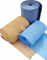 Plastová protiskluzová rohož Soft step 600 mm x metráž béžová