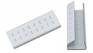 Vázací spony plechové XL9 pro pásku do šíře 10mm 2000ks