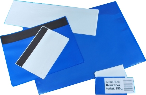 Magnetická kapsa PVC A4 žlutá