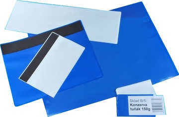 Magnetická kapsa PVC A3 červená