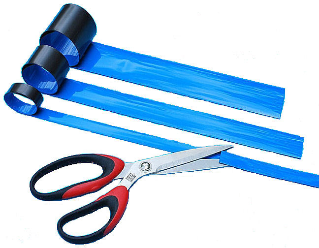 Magnetický pásek 20x600mm modrý