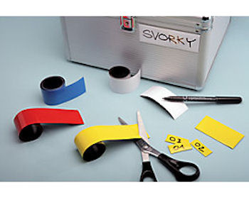 Magnetický pásek 50x600mm bílý