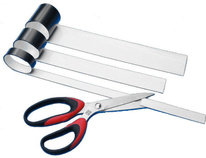 Magnetický pásek 20x600mm bílý