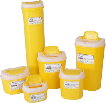 Nádoba na ostrý nemocniční odpad klinik box PICADOR 1,5l
