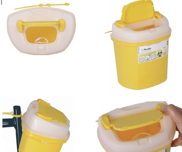 Nádoba na ostrý nemocniční odpad klinik box PICADOR 7,5l