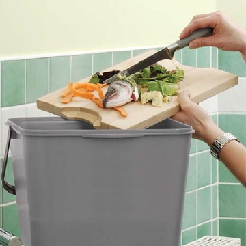 Plastový domácí kompostér Bokashi 16 l, sada 2 ks