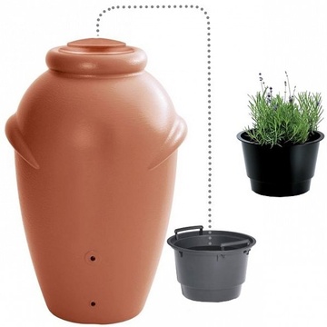 Nádrž na dešťovou vodu Aquacan 360l - terakota