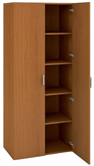 Kancelářská skříň vysoká D 5 80 00 - třešeň
