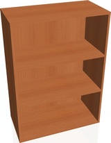 Kancelářská skříň střední D 3 80 - třešeň