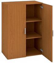 Kancelářská skříň střední D 3 80 01 - třešeň