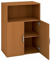 Kancelářská skříň střední D 3 80 02 - třešeň