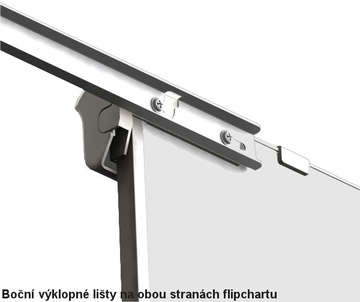 Mobilní flipchart Vario Star Mobile 105x68cm
