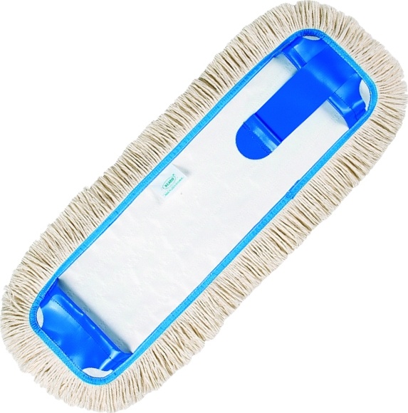 Plochý mop smyčka a rozstřih kapsa+jazyk 50 cm bílý, 10 ks