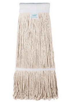 Třásňový mop samostatný prošitý rozstřih 450g bílý, 10 ks