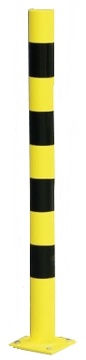 Ochranný sloupek průměr 76 mm žluto/černý