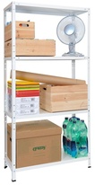 Regál Standard ECO bílý 1500x750x300mm, 4 police nosnost na polici 75kg