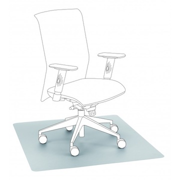 Podložka pod židli UNI PET obdélník 0,98 x 1,2m