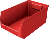 Plastový zásobník červený PB4