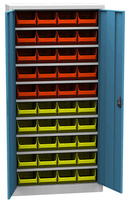 Dílenská skříň s plastovými boxy SPP 01 A
