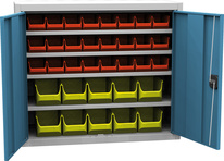Dílenská skříň s plastovými boxy SPP 01 C