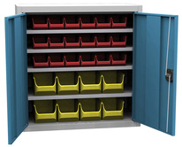 Dílenská skříň s plastovými boxy SPP 02 C