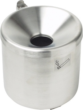 Popelník venkovní nástěnný průměr 150mm nerez