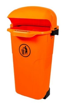 Odpadkový koš Urban 50l oranžový