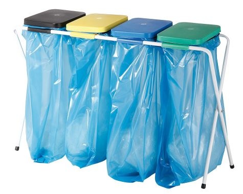 Stojan na odpadkové pytle 4x70 l