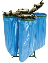 Stojan na odpadkové pytle 4x120 l