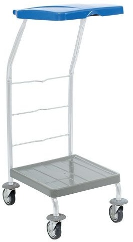 Stojan na odpadkové pytle pojízdný 1x70 l