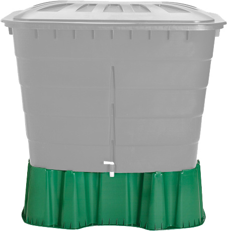 Podstavec pod nádrž na vodu RHIN 520 l zelený