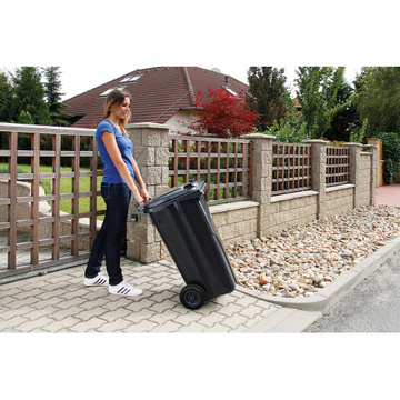 Plastová popelnice 120 l zelená