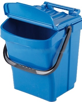 Odpadkový koš plastový Urba plus 40l zelený